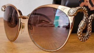 Gafas de sol Roberto Cavalli doradas mujer
