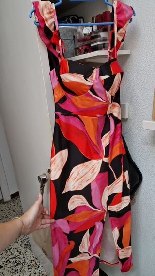 Vestido de fiesta estampado