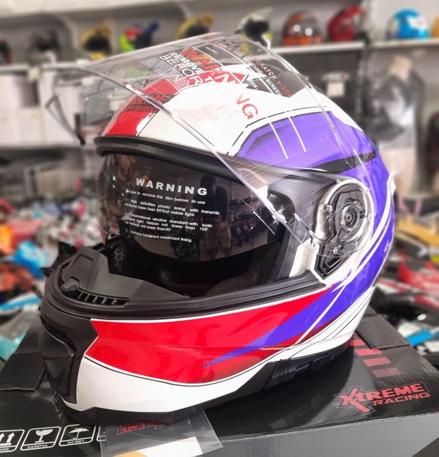 Casco Modular Xtreme Racing