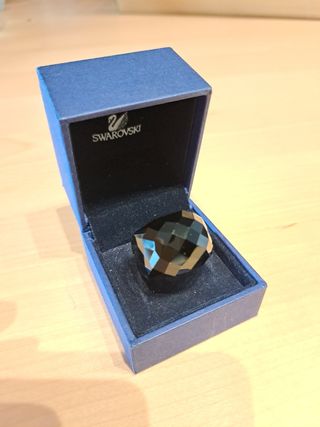 Anillo Swarovski Nirvana Negro