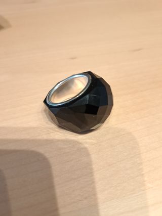 Anillo Swarovski Nirvana Negro