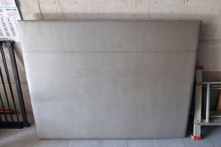 Cabecero Polipiel Gris 160cm