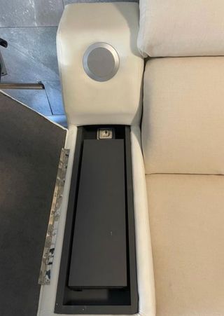 Divano elettrico a 3 posti beige URGENTE