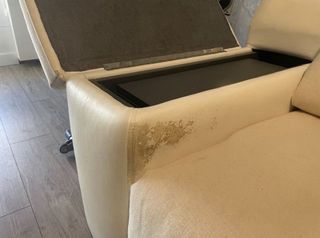 Divano elettrico a 3 posti beige URGENTE