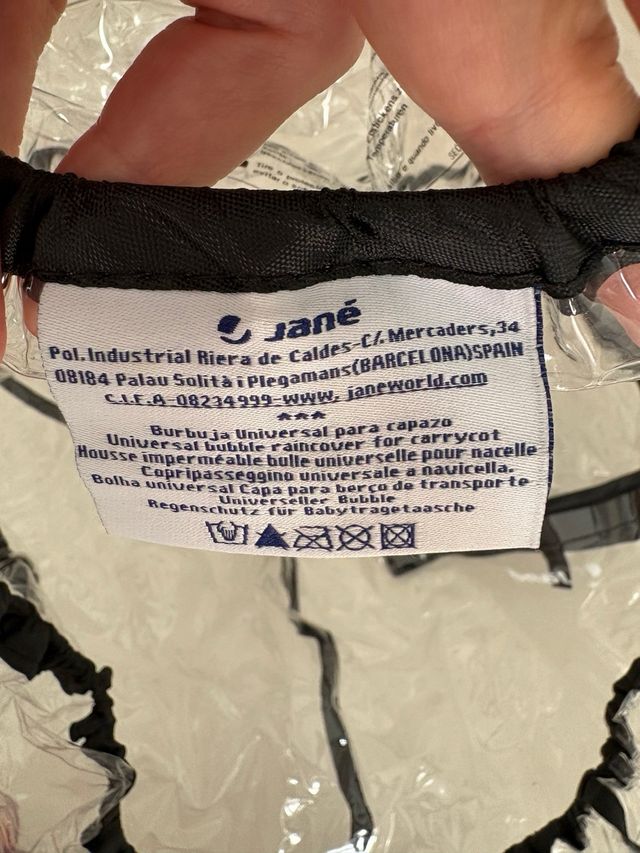 Burbuja lluvia universal capazo Jane