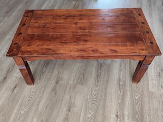 Mesa de centro de madera