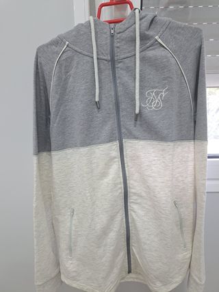 Sudadera SikSilk con cremallera y capucha