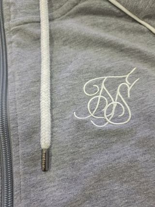 Sudadera SikSilk con cremallera y capucha