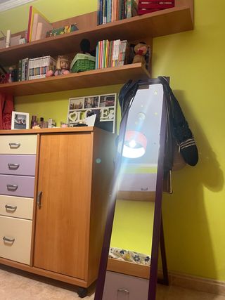 Dormitorio completo madera