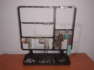 Porta pendientes organizador de joyas