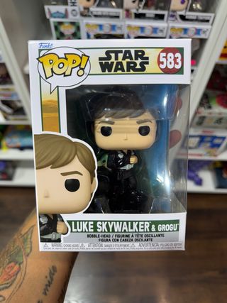 Funko Pop Star Wars Luke Skywalker & Grogu 583