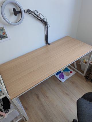 Mesa Escritorio 140x60 cm - Madera Clara