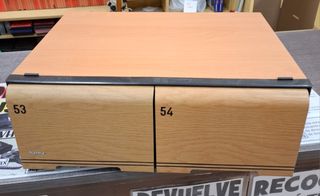 Cajoneras Hama para DVDs. Como nuevas.