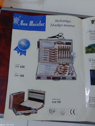 Valigetta per posate Van Meister