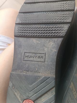 Botas de agua Hunter T.38 Negras