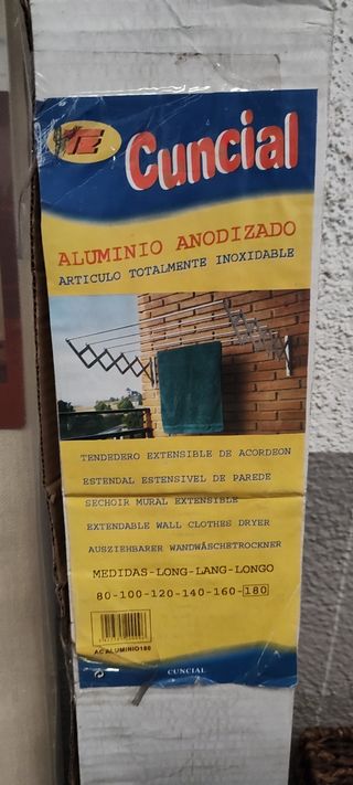 Tendedero Extensible Cuncial Aluminio
