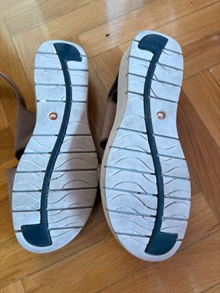 Sandalias Clarks Mujer Marrón