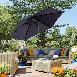 Sombrilla Parasol Terraza 260Ancho x235 cm