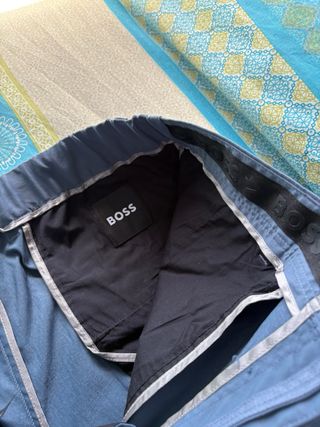 Traje BOSS azul hombre