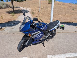 Suzuki GS 500F Azul