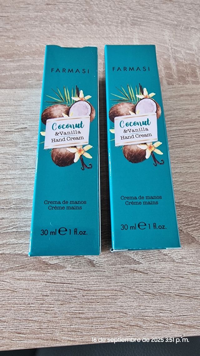 Crema de Manos Coco & Vanilla