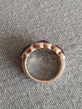 Anillo Tous Plata y Onix