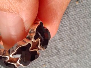 Anillo Tous Plata y Onix