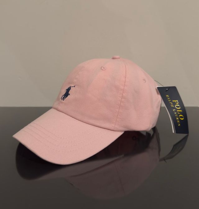 Gorra Polo Ralph Lauren Rosa - Nueva