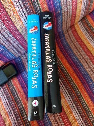 Pack 2 libros  El Club de las Zapatillas Rojas