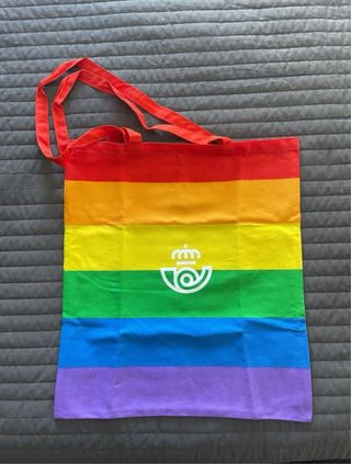 Bolsa de tela arcoíris LGTBIQ
