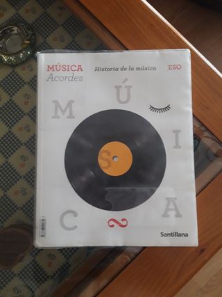 Libro Música Acordes 2 ESO Santillana