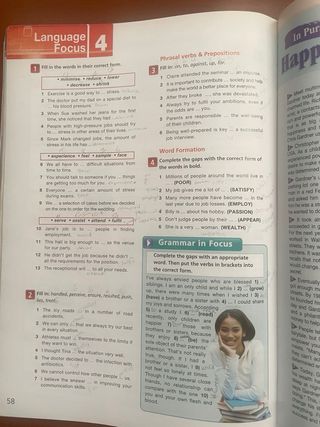 on screen for bachillerato 2 student’s book