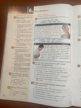 on screen for bachillerato 2 student’s book