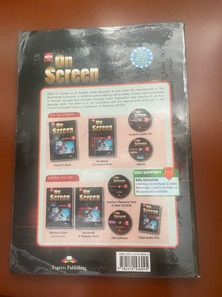 on screen for bachillerato 2 student’s book