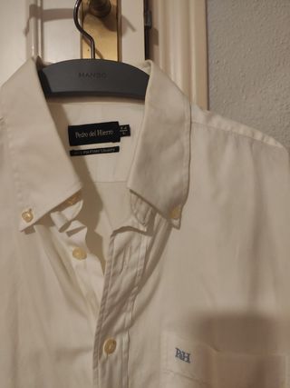 Camisa Pedro del Hierro Blanca Talla L
