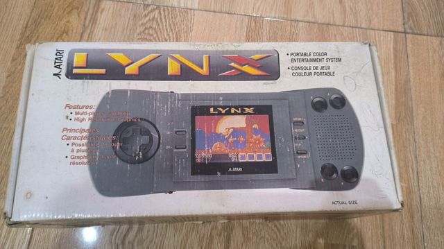 Consola Atari Lynx Gris Funciona