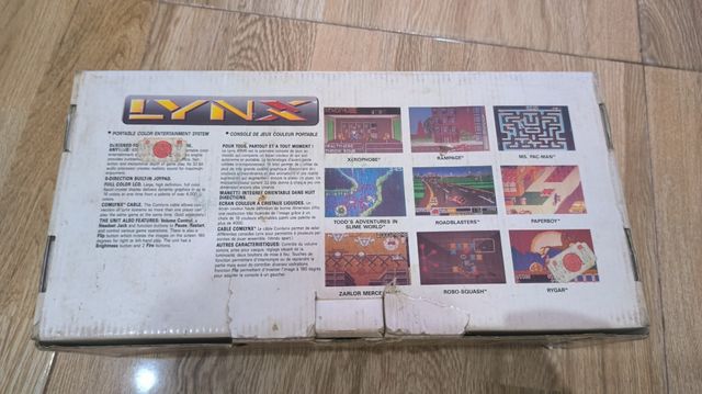 Consola Atari Lynx Gris Funciona