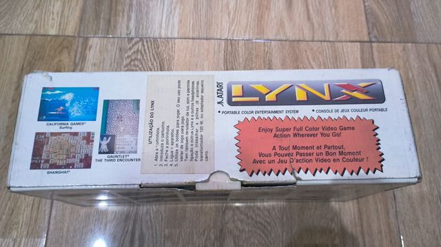 Consola Atari Lynx Gris Funciona