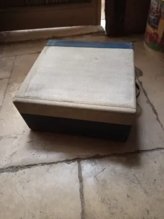 Vintage Valigetta Fonogrammofano. Non funzionante