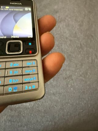 Teléfono Móvil Nokia Plata