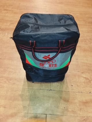Maleta plegable lona 4 ruedas
