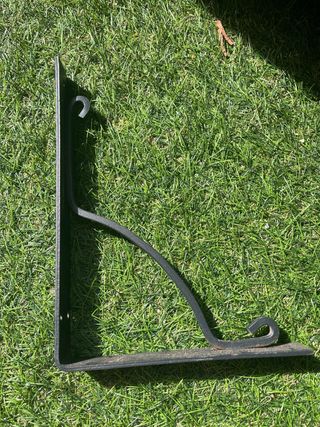 Soportes Estantería Ikea Negro Metal (Pack 8)