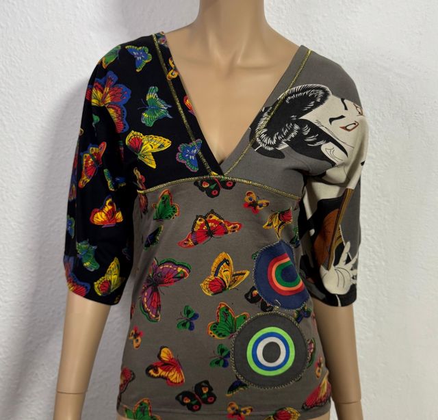 Camiseta Desigual Multicolor Talla M