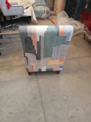Sillón moderno estampado