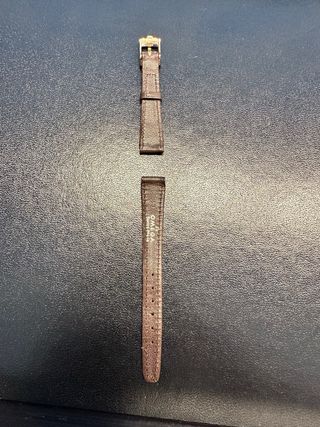 Correa de piel de becerro Omega