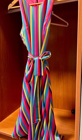 Vestido Victorio y Luccino  multicolor