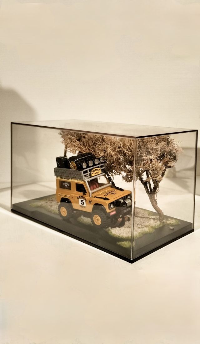 Scalextric STS Land Rover Camel Trophy