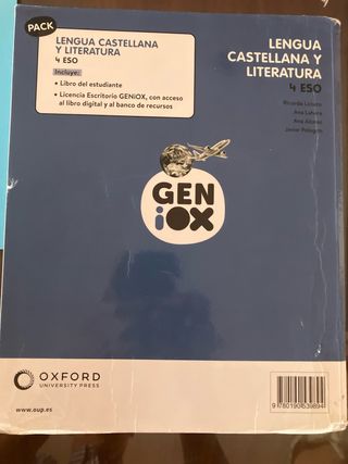 Lengua Castellana y Literatura 4º ESO. Libro de...