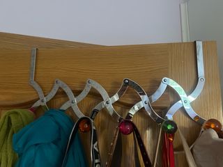 Perchero extensible de puerta