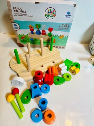 Pack de Juegos Montessori para niños 1-3 años
